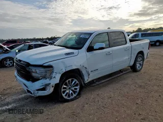 2024 Ram 1500 Laramie with VIN 1C6RREJTXRN122648, listed as a Copart auction lot 62589215 with 12,096 mi miles and Salvage title. Bid and sale history available at DreamBid. Image 1.