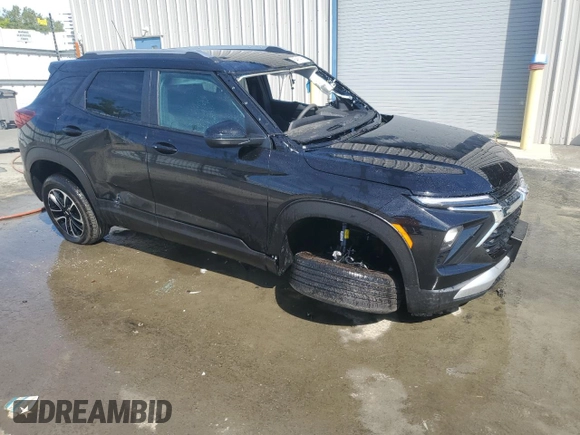 2025 Chevrolet TrailBlazer LT with VIN KL79MPSL9SB156831, listed as a Copart auction lot 52932035 with Not Provided miles and Salvage Title. Bid and sale history available at DreamBid. Image 4.