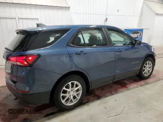 2024 Chevrolet Equinox LS with VIN 3GNAXHEGXRL316615, listed as a Copart auction lot 47014345 with 4,220 mi miles and Salvage Title. Bid and sale history available at DreamBid. Image 3.