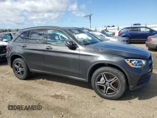 2022 Mercedes-Benz GLC 300 with VIN W1N0G8EB6NV346092, listed as a Copart auction lot 47623335 with 24,064 mi miles and Clean Title. Bid and sale history available at DreamBid. Image 4.