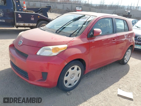 2010 Scion xD with VIN JTKKU4B47AJ058888, listed as a IAAI auction lot 42010452 with Not provided miles and . Bid and sale history available at DreamBid. Image 2.