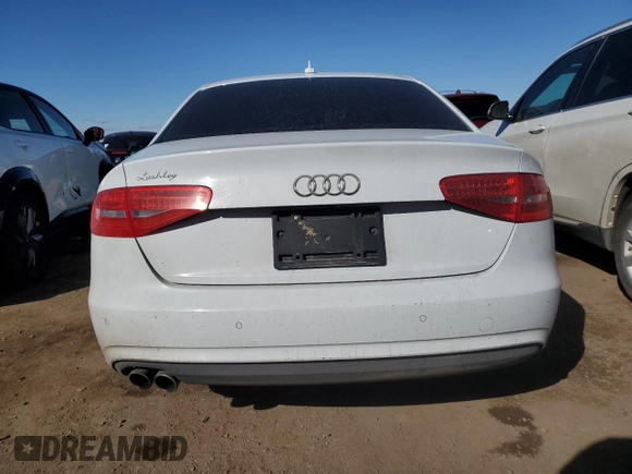 2013 Audi A4 Premium Plus z VIN WAUEFAFL4DN023914, wystawiony jako Copart lot #47769035 z przebiegiem 138 352 mil mil oraz Szkoda całkowita • Salvage title. Historia ofert i sprzedaży dostępna na DreamBid. Obrazek 6.