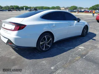 2023 Hyundai Sonata SEL Plus with VIN KMHL44J26PA248794, listed as a IAAI auction lot 41794912 with 28,074 mi miles. Bid and sale history available at carsss.com. Image 4.