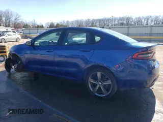 2013 Dodge Dart SXT with VIN 1C3CDFBA6DD322297, listed as a Copart auction lot 43292614 with 57,437 mi miles and Salvage Title. Bid and sale history available at carsss.com. Image 2.