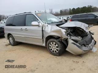 2004 Kia Sedona LX with VIN KNDUP131246544574, listed as a Copart auction lot 87650855 with 85,972 mi miles and Salvage Title. Bid and sale history available at carsss.com. Image 4.