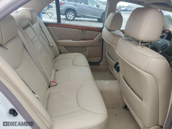 2006 Lexus LS 430 with VIN JTHBN36F965043432, listed as a Copart auction lot 45880465 with 152,415 mi miles and Salvage Title. Bid and sale history available at carsss.com. Image 10.