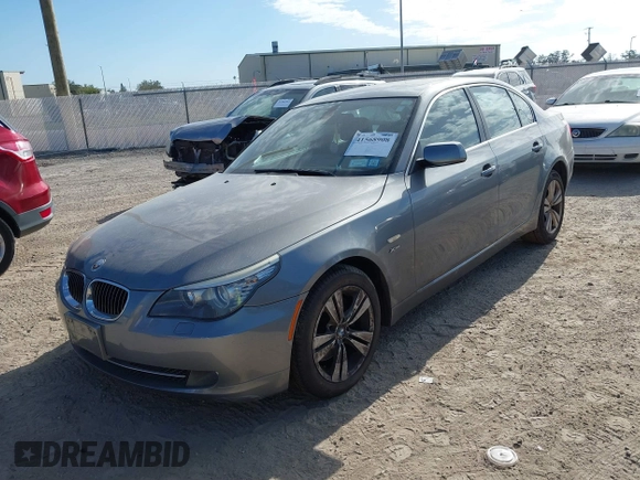 2010 BMW 5 Series 528i xDrive with VIN WBANV1C59AC157317, listed as a IAAI auction lot 41568908 with 102,668 mi miles and . Bid and sale history available at carsss.com. Image 2.