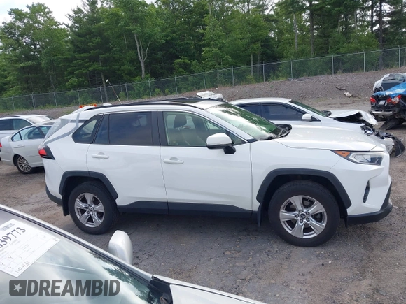 2019 Toyota RAV4 XLE with VIN JTMP1RFV6KD515454, listed as a IAAI auction lot 42618019 with 85,868 mi miles and . Bid and sale history available at DreamBid. Image 13.