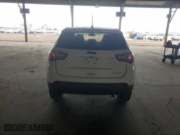 2019 Jeep Compass Sport with VIN 3C4NJCAB9KT613809, listed as a Copart auction lot 55536295 with 110,625 mi miles and Salvage title. Bid and sale history available at DreamBid. Image 6.