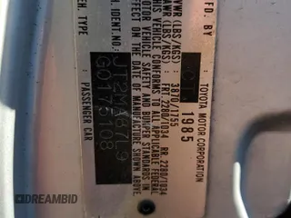 1986 Toyota Supra z VIN JT2MA67L9G0175108, wystawiony jako Copart lot #80793984 z przebiegiem 158 959 mil mil oraz Szkoda całkowita • Salvage title. Historia ofert i sprzedaży dostępna na DreamBid. Obrazek 12.