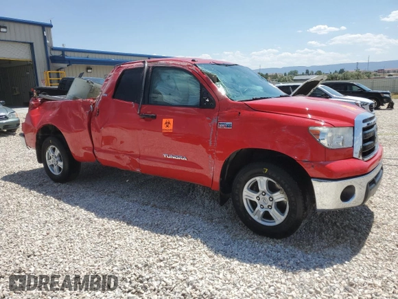2012 Toyota Tundra 4WD Truck with VIN 5TFUW5F13CX225845, listed as a Copart auction lot 64809614 with 0 mi miles and Salvage Title. Bid and sale history available at carsss.com. Image 4.