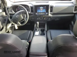 2024 Nissan Frontier SL with VIN 1N6ED1EK4RN659447, listed as a Copart auction lot 53338105 with 4,895 mi miles and Salvage title. Bid and sale history available at DreamBid. Image 8.