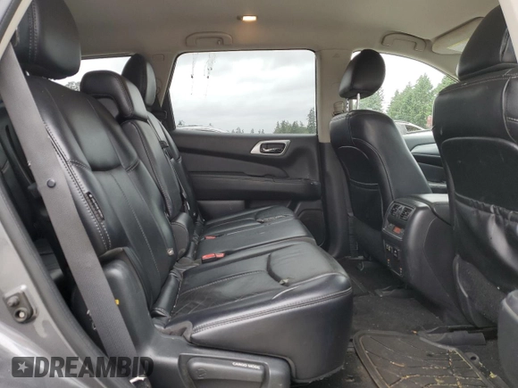 2019 Nissan Pathfinder S with VIN 5N1DR2MM7KC645399, listed as a Copart auction lot 60463925 with 115,053 mi miles and Salvage title. Bid and sale history available at DreamBid. Image 11.