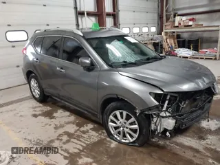 2017 Nissan Rogue SV with VIN JN8AT2MT8HW382710, listed as a IAAI auction lot 41625578 with 151,034 mi miles. Bid and sale history available at carsss.com. Image 1.