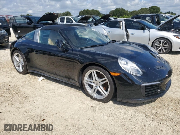 2019 Porsche 911 4 with VIN WP0BA2A99KS120126, listed as a Copart auction lot 73805804 with 0 mi miles and Salvage Title. Bid and sale history available at carsss.com. Image 4.