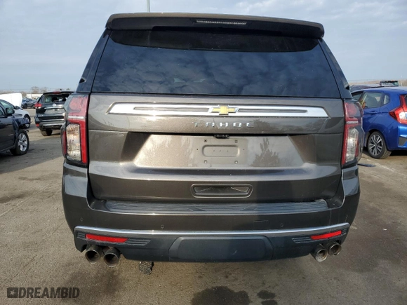 2021 Chevrolet Tahoe High Country with VIN 1GNSKTKL6MR336370, listed as a Copart auction lot 47237865 with 0 mi miles and Salvage Title. Bid and sale history available at carsss.com. Image 6.