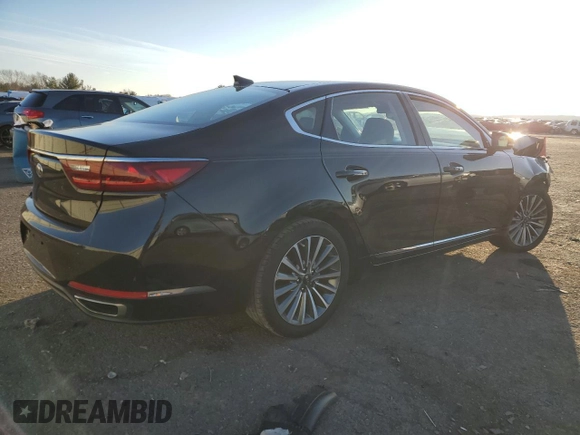 2017 Kia Cadenza Premium with VIN KNALB4J11H5073380, listed as a Copart auction lot 49945494 with 69,776 mi miles and Salvage Title. Bid and sale history available at carsss.com. Image 3.