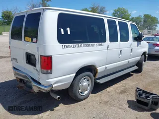 2013 Ford Econoline Passenger XL with VIN 1FMNE1BLXDDB29636, listed as a IAAI auction lot 42274116 with 141,261 mi miles and . Bid and sale history available at DreamBid. Image 4.