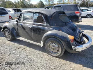 1979 Volkswagen Beetle with VIN 1592032684, listed as a Copart auction lot 76227954 with 74,029 mi miles and Non Repairable. Bid and sale history available at DreamBid. Image 2.