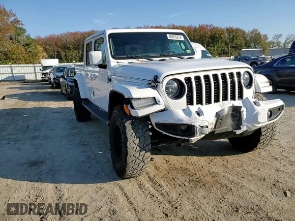 2021 Jeep Gladiator High Altitude с VIN 1C6HJTFG8ML608303, выставлен на аукционе Copart как лот 80255274 с пробегом 56 191 миль миль и Списание • Salvage title. История ставок и продаж доступна на DreamBid. Изображение 11.