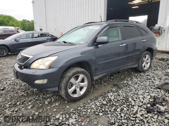 2008 Lexus RX 350 z VIN 2T2HK31U08C084625, wystawiony jako Copart lot #55668295 z przebiegiem 161 998 mil mil oraz Szkoda całkowita • Salvage title. Historia ofert i sprzedaży dostępna na DreamBid. Obrazek 1.