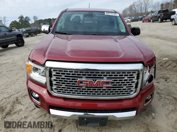 2018 GMC Canyon 4WD Denali with VIN 1GTG6EEN7J1207009, listed as a Copart auction lot 88519165 with 80,684 mi miles and Salvage Title. Bid and sale history available at carsss.com. Image 5.