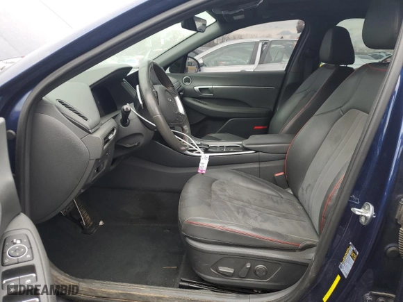 2022 Hyundai Sonata SEL Plus with VIN 5NPEJ4J26NH146990, listed as a Copart auction lot 42778375 with 72,077 mi miles and Salvage Title. Bid and sale history available at carsss.com. Image 7.