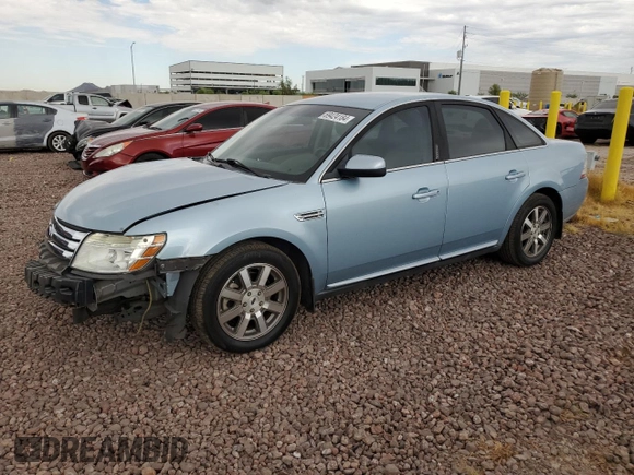 2008 Ford Taurus SEL with VIN 1FAHP24W58G156102, listed as a Copart auction lot 69424184 with 75,091 mi miles and Salvage Title. Bid and sale history available at carsss.com. Image 1.