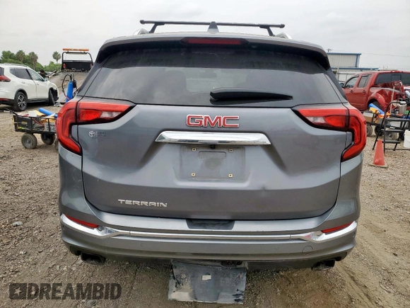 2018 GMC Terrain Denali with VIN 3GKALSEX8JL385166, listed as a Copart auction lot 58078195 with 94,068 mi miles and Salvage title. Bid and sale history available at DreamBid. Image 6.
