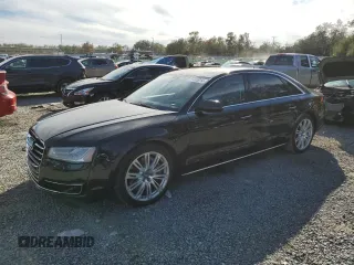 2015 Audi A8 L 4.0T with VIN WAU32AFD3FN002339, listed as a Copart auction lot 87305014 with 165,249 mi miles and Clean Title. Bid and sale history available at carsss.com. Image 1.