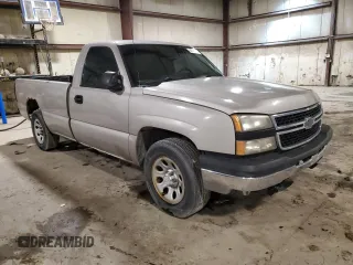 2006 Chevrolet Silverado 1500 Work Truck with VIN 1GCEC14V06E193092, listed as a Copart auction lot 87185724 with 95,040 mi miles and Clean Title. Bid and sale history available at carsss.com. Image 4.