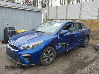 2019 Kia Forte LXS with VIN 3KPF24AD9KE042657, listed as a IAAI auction lot 41932787 with 53,221 mi miles and . Bid and sale history available at carsss.com. Image 18.