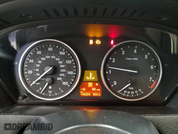 2013 BMW X5 xDrive50i with VIN 5UXZV8C5XD0C15651, listed as a Copart auction lot 46311365 with 106,254 mi miles and Clean title. Bid and sale history available at DreamBid. Image 9.