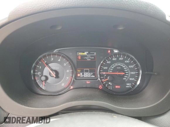 2020 Subaru WRX Premium with VIN JF1VA1C67L9809767, listed as a Copart auction lot 48663375 with 73,250 mi miles and Salvage Title. Bid and sale history available at carsss.com. Image 9.