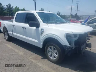 2023 Ford F-150 XL with VIN 1FTEW1CP4PKD24635, listed as a IAAI auction lot 42461077 with 49,559 mi miles and . Bid and sale history available at DreamBid. Image 1.