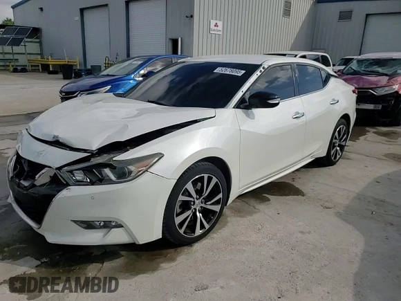2017 Nissan Maxima SR with VIN 1N4AA6AP6HC456956, listed as a Copart auction lot 52678095 with 111,421 mi miles and Salvage title. Bid and sale history available at DreamBid. Image 13.