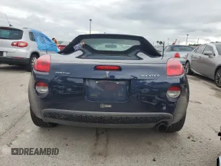 2006 Pontiac Solstice z VIN 1G2MB33B06Y101449, wystawiony jako Copart lot #74708724 z przebiegiem Nie podano mil oraz Szkoda całkowita • Salvage title. Historia ofert i sprzedaży dostępna na DreamBid. Obrazek 6.