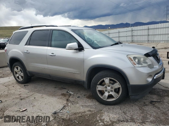 2008 GMC Acadia SLT1 with VIN 1GKEV23788J170550, listed as a Copart auction lot 51582665 with 160,594 mi miles and Clean Title. Bid and sale history available at DreamBid. Image 4.