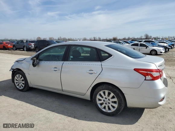 2019 Nissan Sentra S with VIN 3N1AB7AP7KY267375, listed as a Copart auction lot 46686645 with 81,036 mi miles and Salvage Title. Bid and sale history available at carsss.com. Image 2.