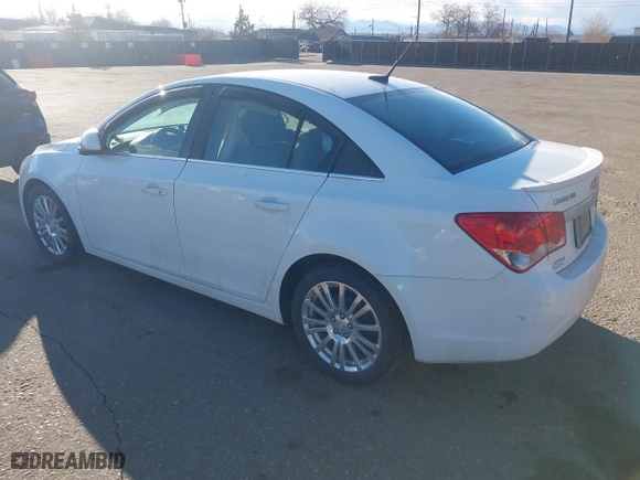 2014 Chevrolet Cruze ECO with VIN 1G1PH5SBXE7459661, listed as a IAAI auction lot 41514578 with 96,574 mi miles. Bid and sale history available at carsss.com. Image 3.