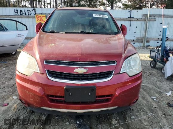 2013 Chevrolet Captiva Sport LT with VIN 3GNAL3EKXDS567877, listed as a Copart auction lot 85428374 with 155,588 mi miles and Clean Title. Bid and sale history available at DreamBid. Image 5.