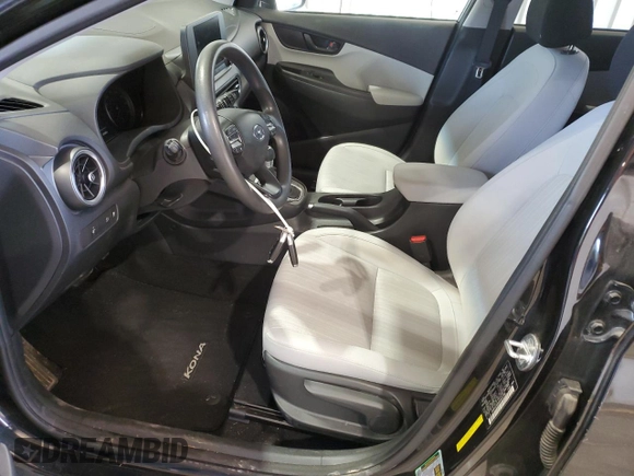2022 Hyundai Kona SEL with VIN KM8K62AB4NU820788, listed as a Copart auction lot 50094145 with 81,683 mi miles and Salvage Title. Bid and sale history available at DreamBid. Image 7.