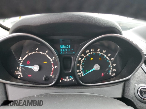 2017 Ford Fiesta Titanium with VIN 3FADP4CJ1HM123863, listed as a Copart auction lot 80270774 with 66,911 mi miles and Salvage Title. Bid and sale history available at DreamBid. Image 9.