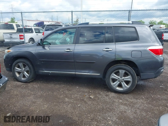 2012 Toyota Highlander Limited with VIN 5TDDK3EH0CS102430, listed as a IAAI auction lot 42321997 with 205,611 mi miles and . Bid and sale history available at DreamBid. Image 14.
