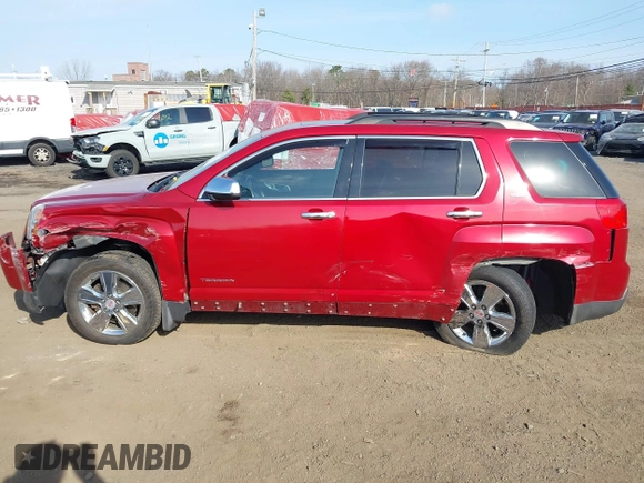2015 GMC Terrain SLT with VIN 2GKFLXEK2F6392763, listed as a IAAI auction lot 41785630 with 190,080 mi miles and . Bid and sale history available at carsss.com. Image 14.