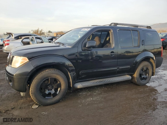 2006 Nissan Pathfinder SE with VIN 5N1AR18U76C680148, listed as a Copart auction lot 85522794 with 112,372 mi miles and Salvage Title. Bid and sale history available at carsss.com. Image 1.