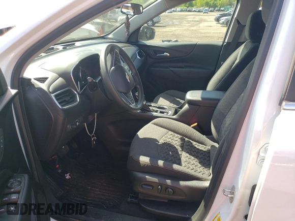2023 Chevrolet Equinox LT with VIN 3GNAXUEG9PS113663, listed as a Copart auction lot 56012365 with 8,623 mi miles and Salvage title. Bid and sale history available at DreamBid. Image 7.