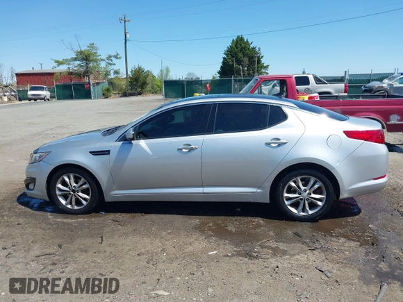 2013 Kia Optima EX with VIN 5XXGN4A73DG108068, listed as a IAAI auction lot 42059774 with 210,179 mi miles and . Bid and sale history available at carsss.com. Image 14.
