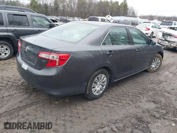 2012 Toyota Camry L with VIN 4T4BF1FK7CR171347, listed as a IAAI auction lot 41829249 with 221,350 mi miles. Bid and sale history available at carsss.com. Image 4.