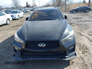 2015 Infiniti Q50 Premium z VIN JN1BV7AR3FM408819, wystawiony jako IAAI lot #41702328 z przebiegiem 162 220 mil mil oraz . Historia ofert i sprzedaży dostępna na DreamBid. Obrazek 12.